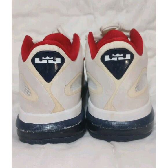 Nike Lebron 9 Air Max 510811-101 Mens‎ 9 Shoe USA Olympic Low Basketball Sneaker main image 9